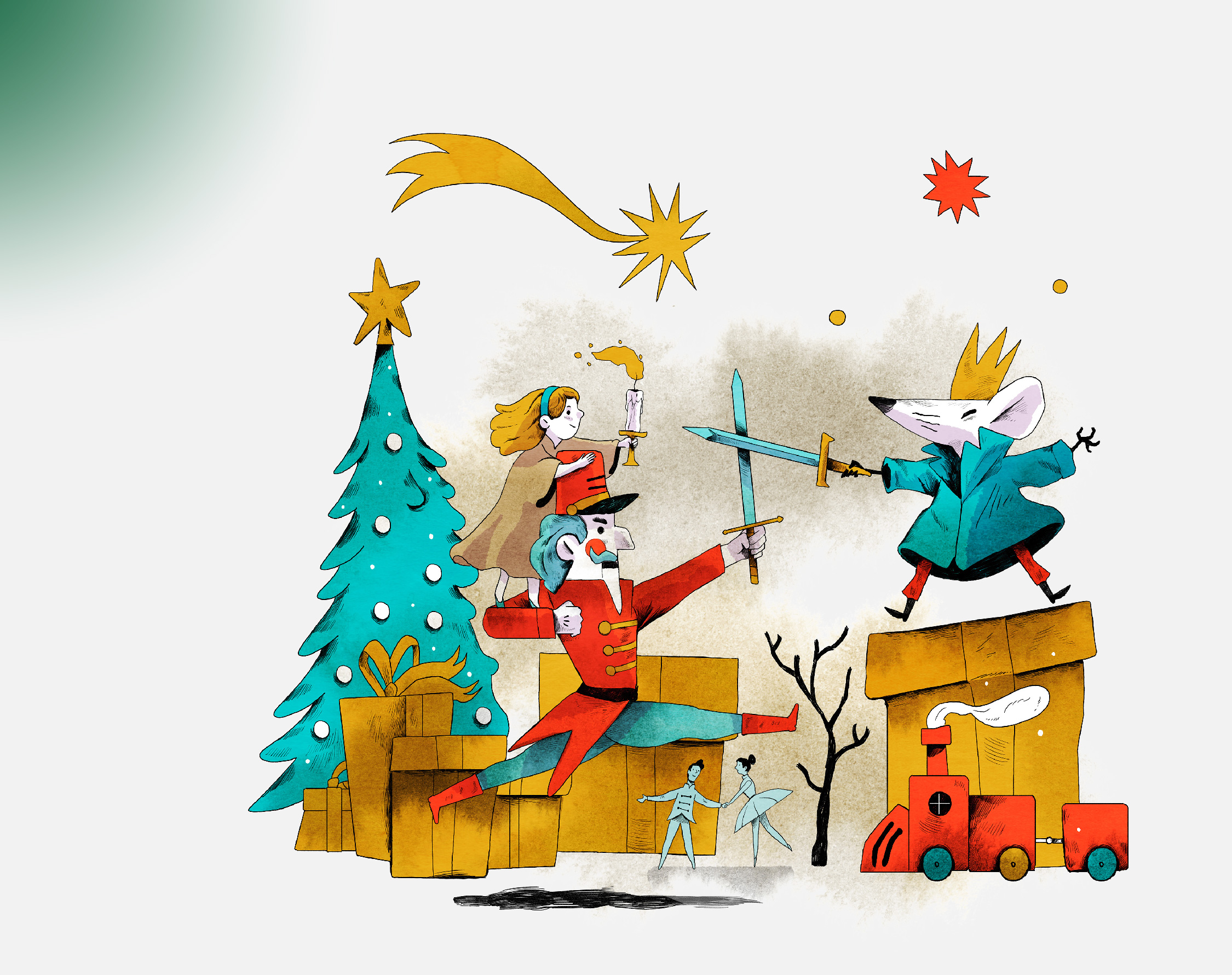 Ballet familiar: Clarita y su amigo Cascanueces